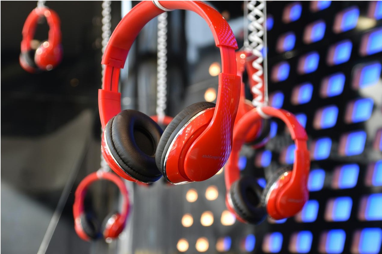 Abstract office workspace